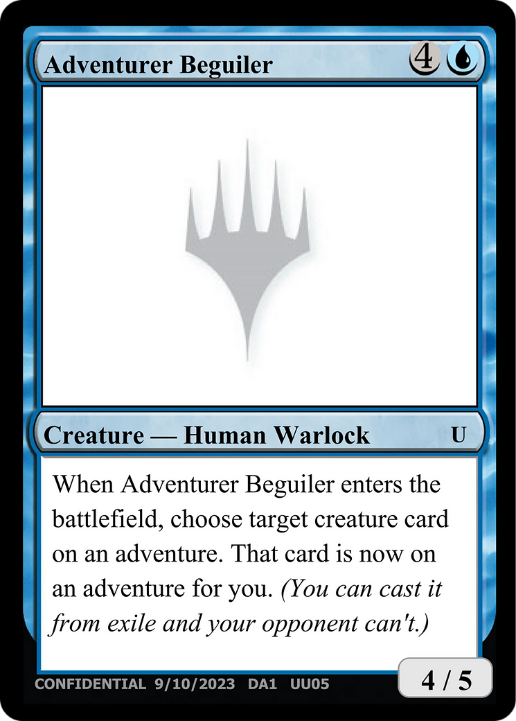 Image of Adventurer Beguiler (UNK-UU05) - Unknown Event