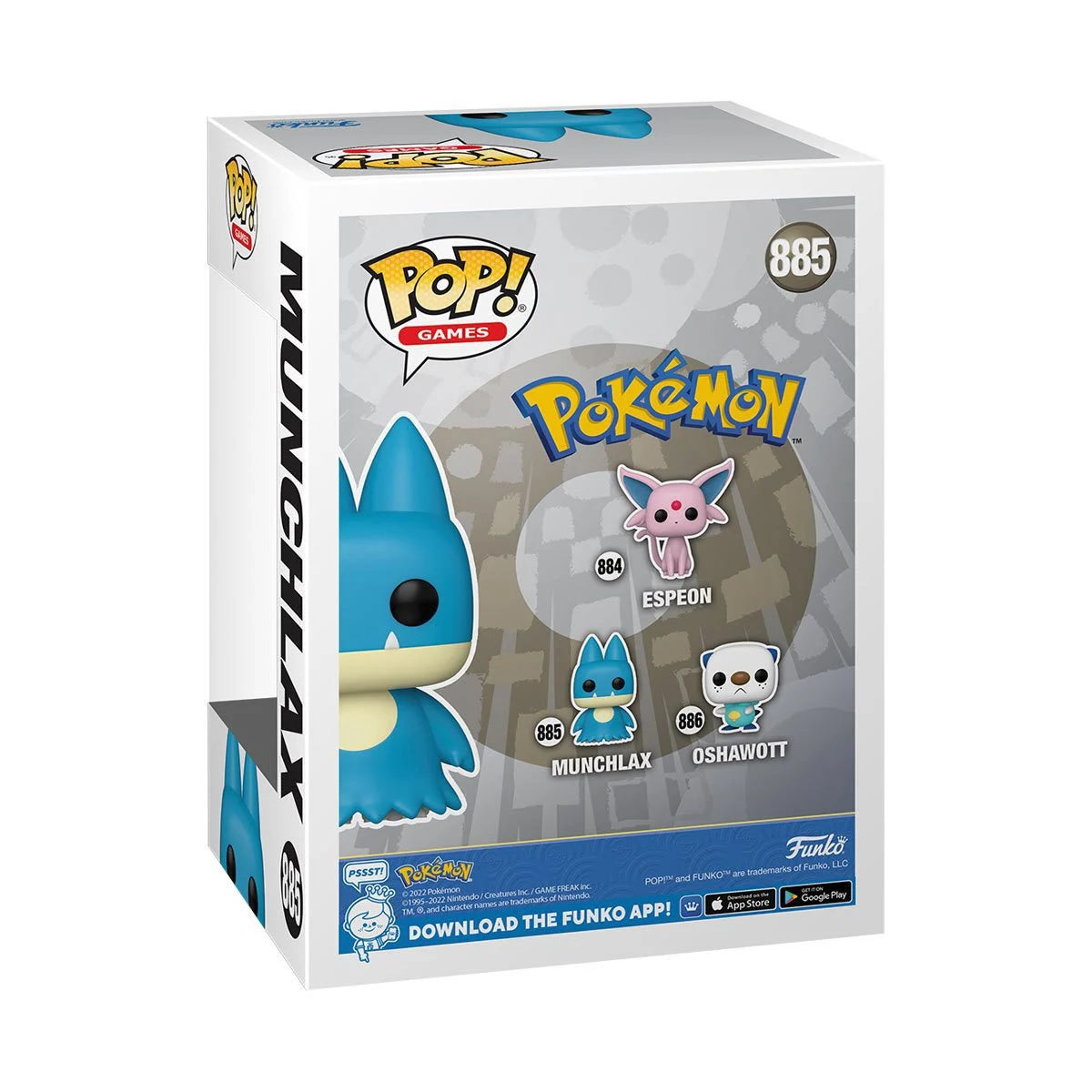 Image of Pokemon Munchlax Funko Pop! Vinyl Figure #885