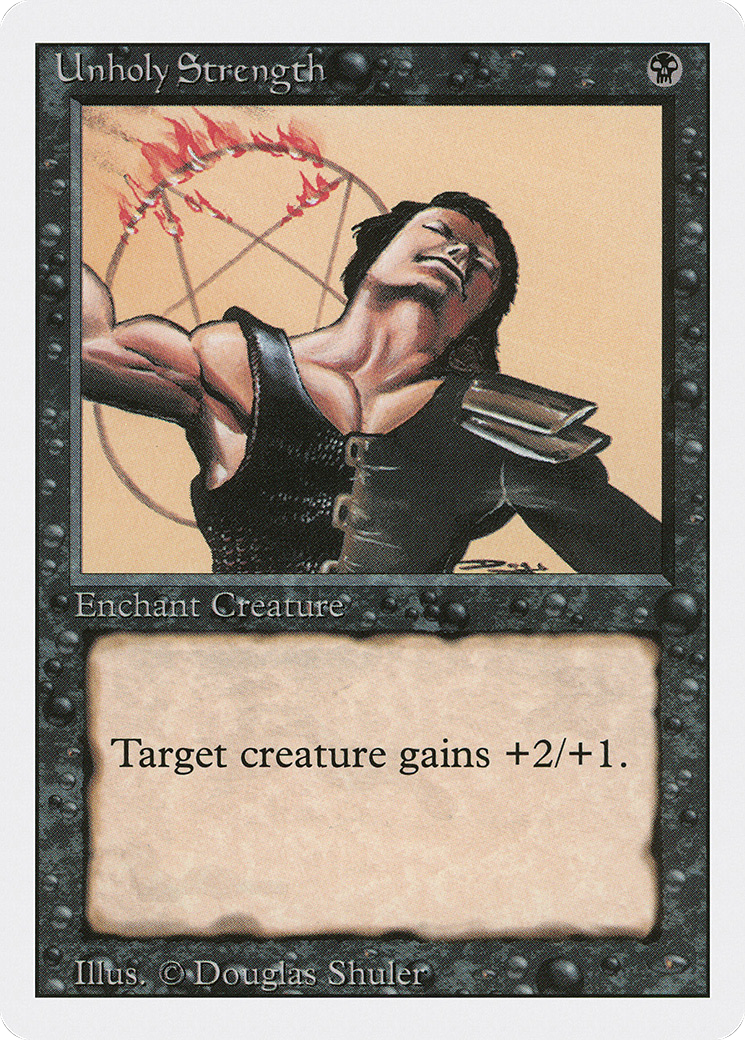 Image of Unholy Strength (3ED-) - Revised Edition