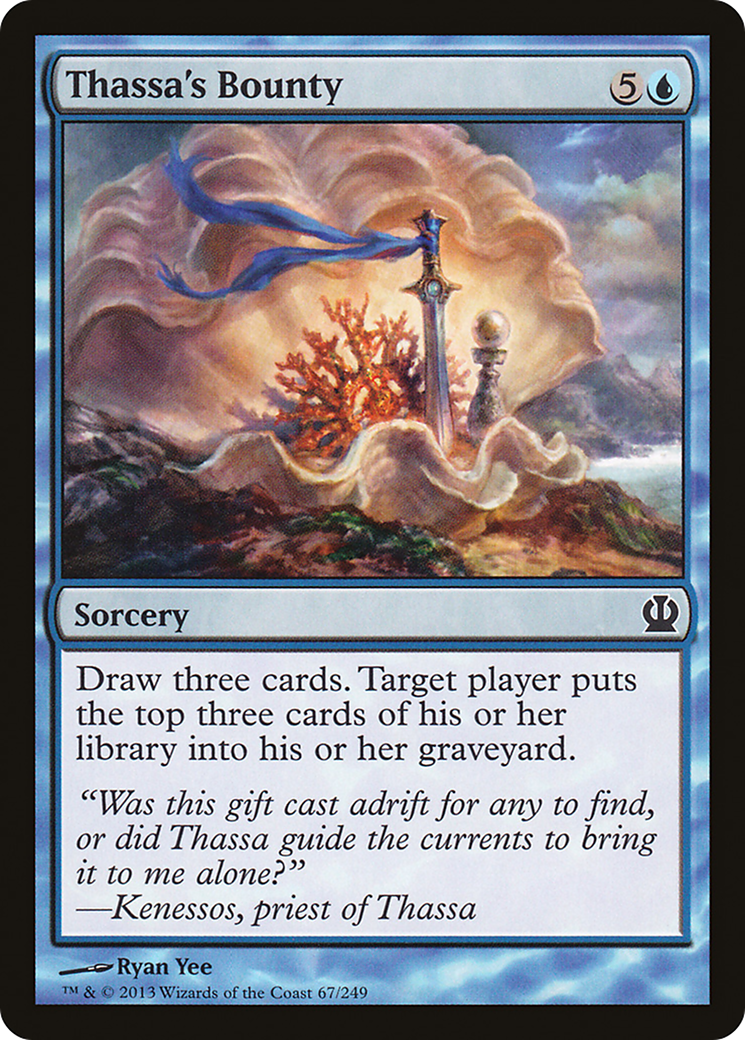 Image of Thassa's Bounty (THS-067) - Theros