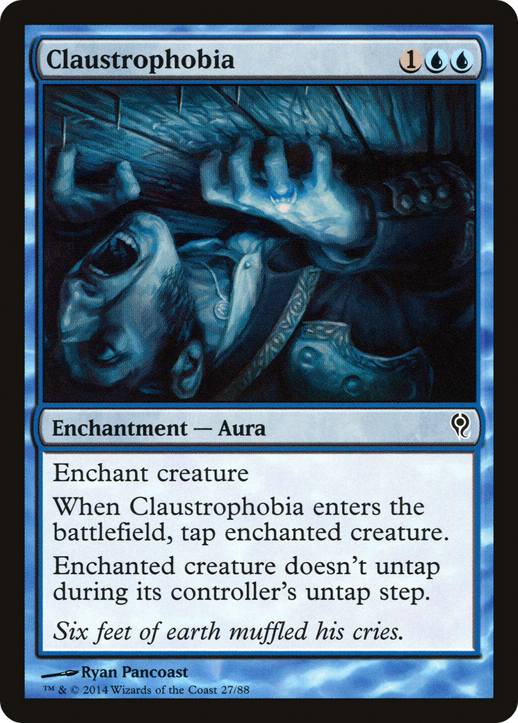 Image of Claustrophobia (DDM-027) - Duel Decks: Jace vs. Vraska