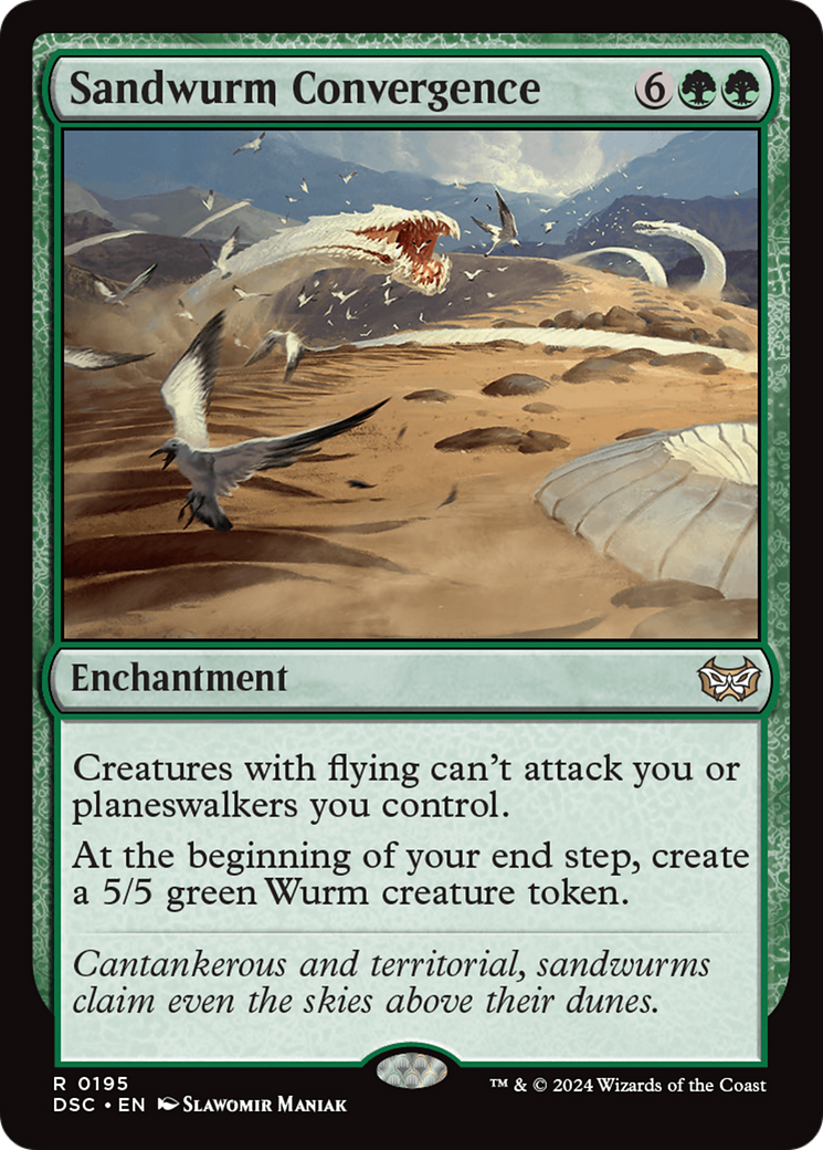 Image of Sandwurm Convergence (DSC-195) - Duskmourn: House of Horror Commander