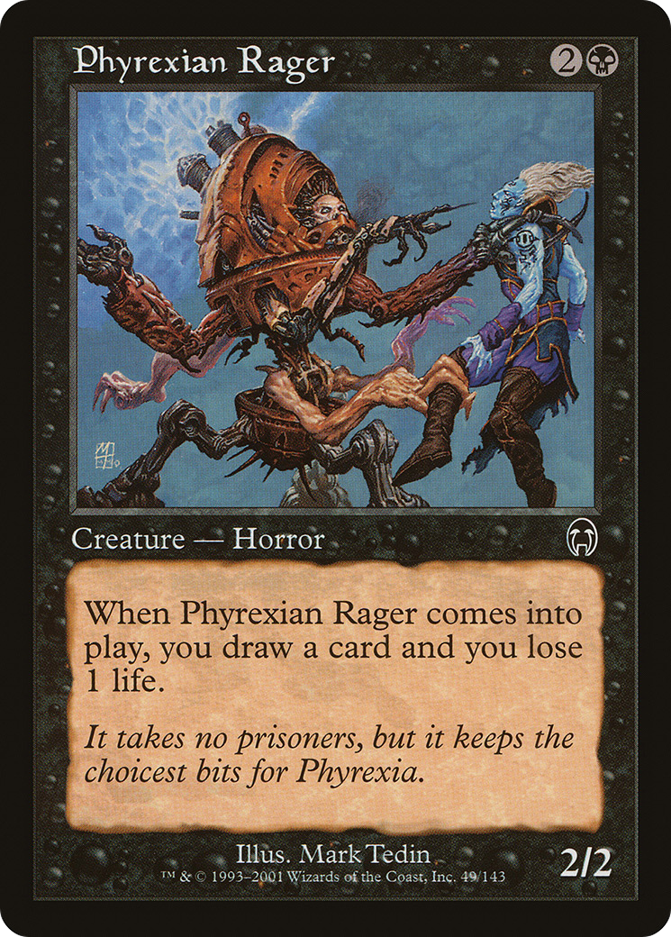 Image of Phyrexian Rager (APC-049) - Apocalypse