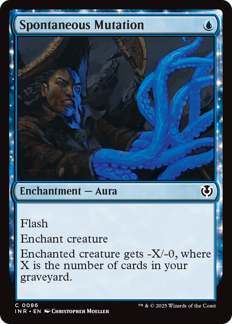Image of Spontaneous Mutation (INR-086) - Innistrad Remastered: (enchantment) Foil