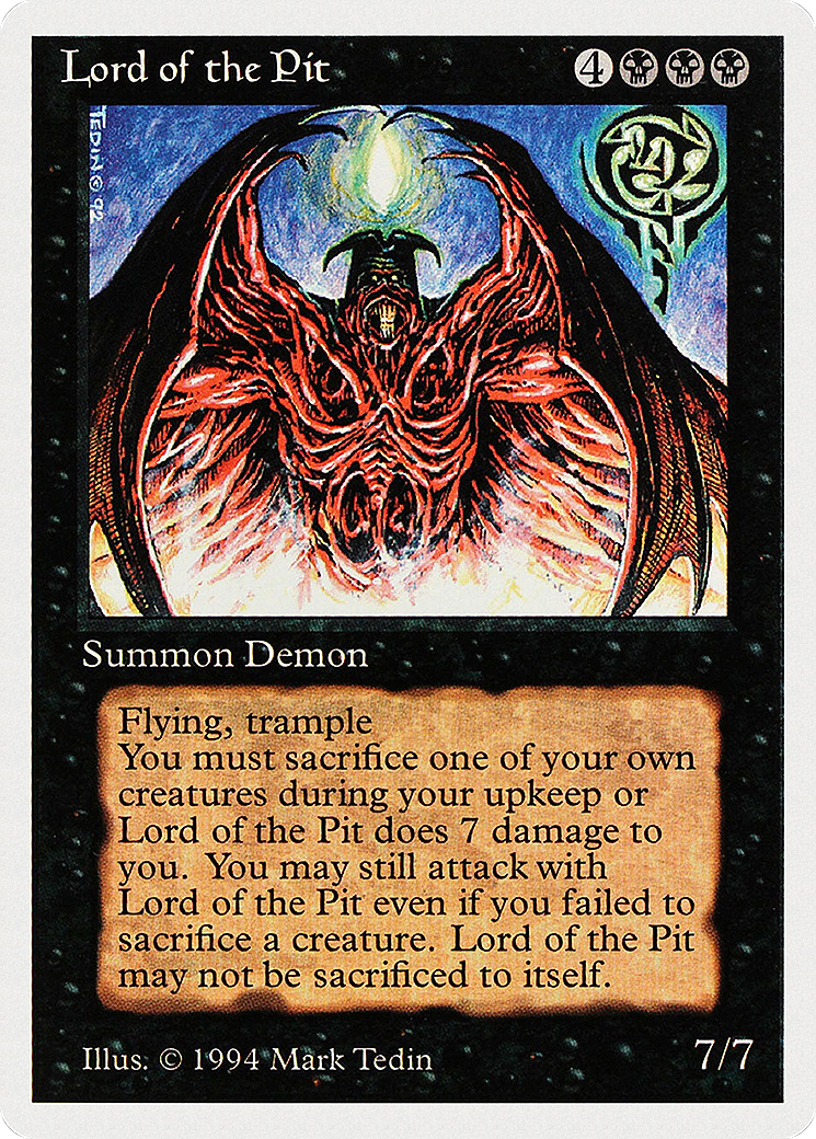 Image of Lord of the Pit (SUM-116) - Summer Magic / Edgar