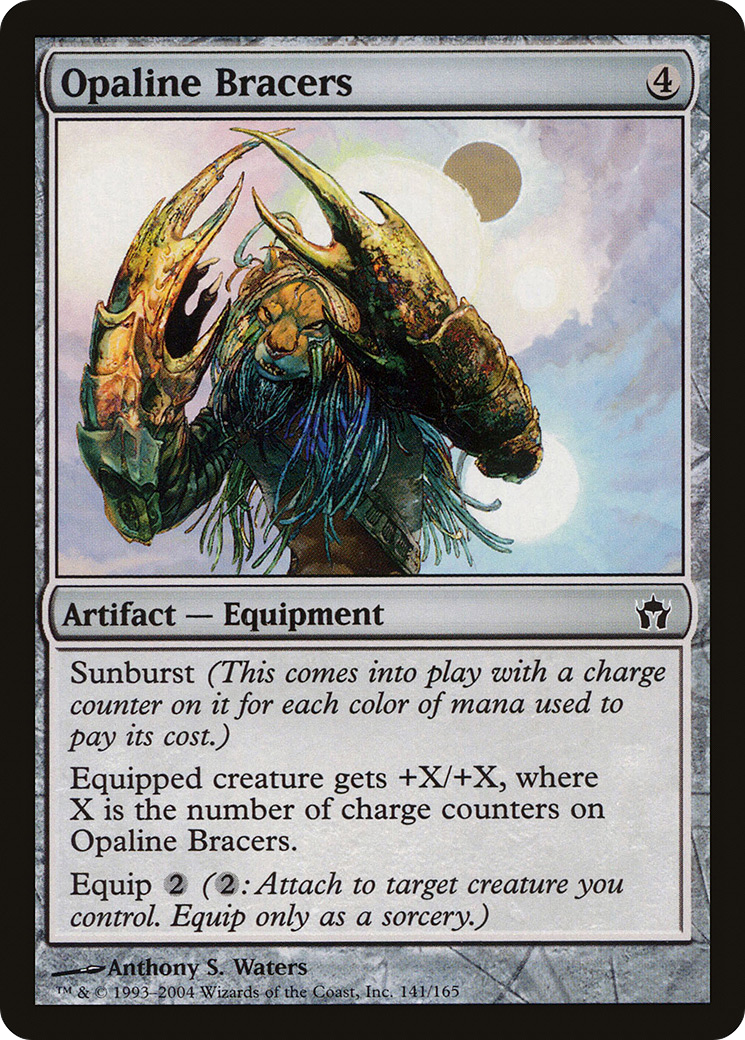 Image of Opaline Bracers (5DN-141) - Fifth Dawn Foil