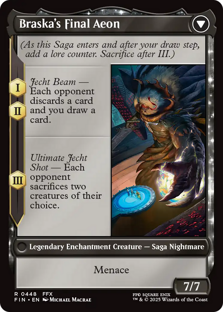 Image of Jecht, Reluctant Guardian (Extended Art) (FIN-448) - FINAL FANTASY: (enchantment, Extended Art) Foil