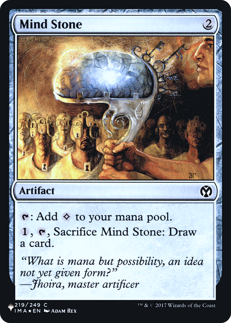 Image of Mind Stone (IMA) (LIST-IMA-219) - The List Foil
