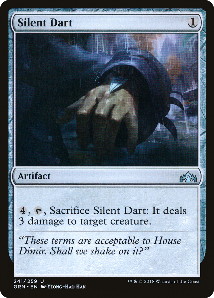 Image of Silent Dart (GRN-241) - Guilds of Ravnica Foil