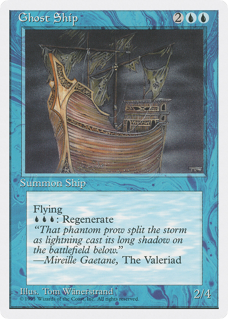 Image of Ghost Ship (4ED-) - Fourth Edition