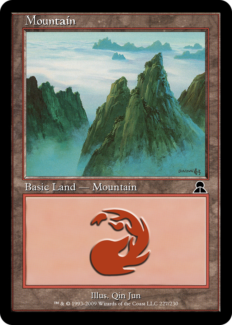 Image of Mountain (ME3-227) - Masters Edition III Foil