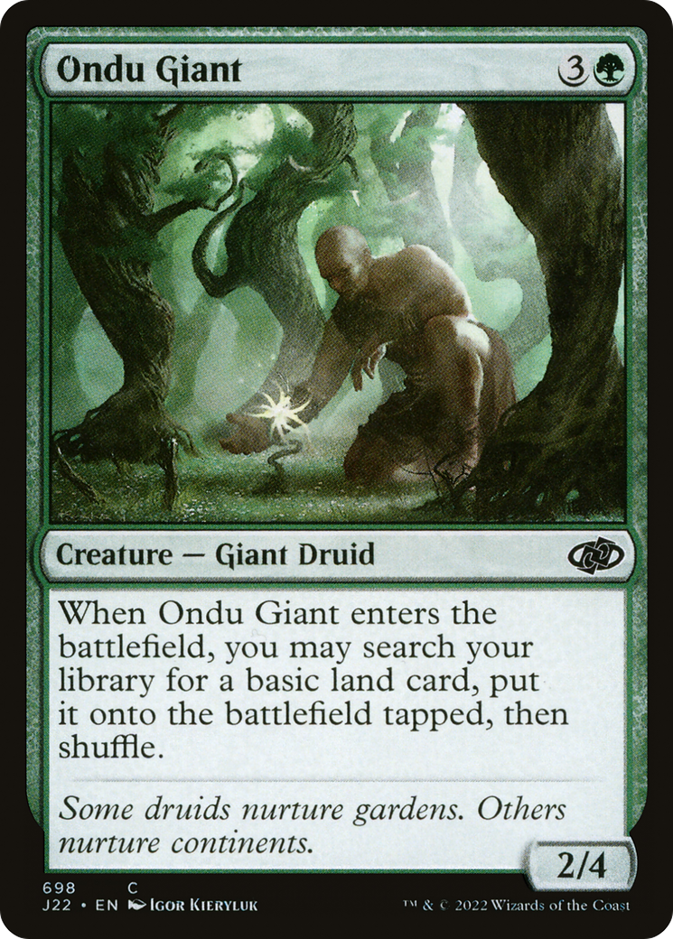 Image of Ondu Giant (J22-698) - Jumpstart 2022