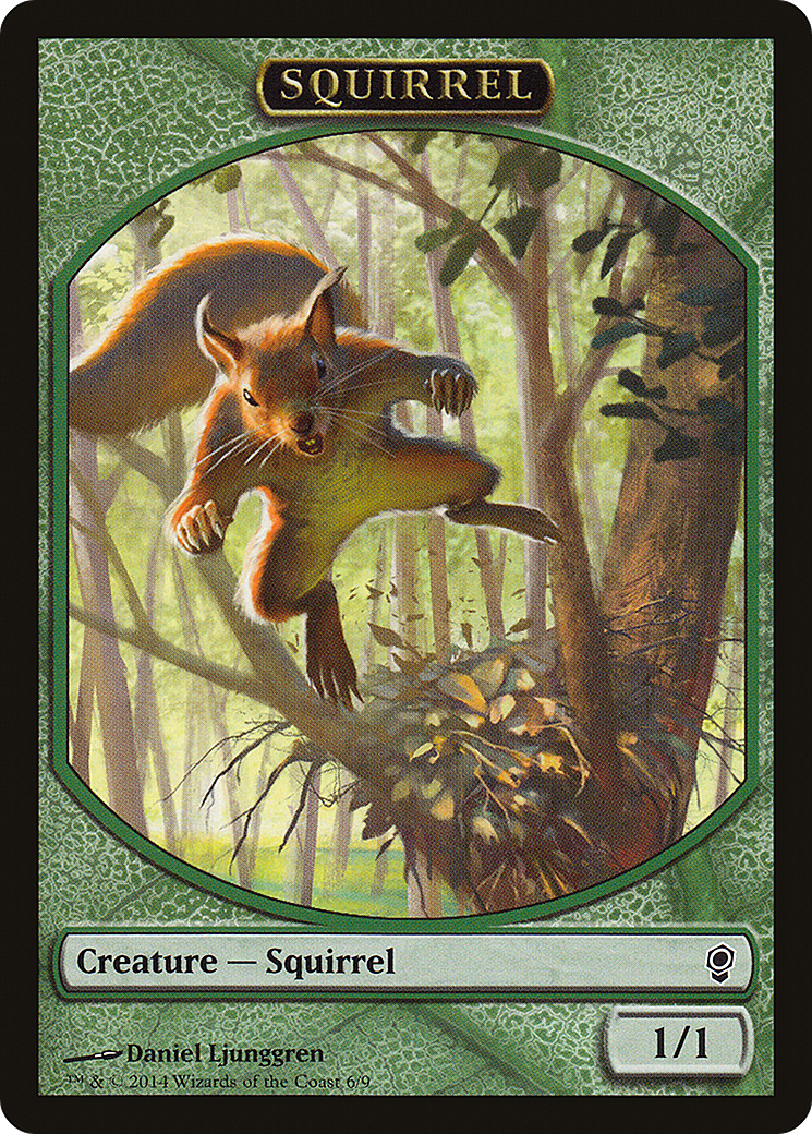 Image of Squirrel Token (CNS-006) - Conspiracy Tokens