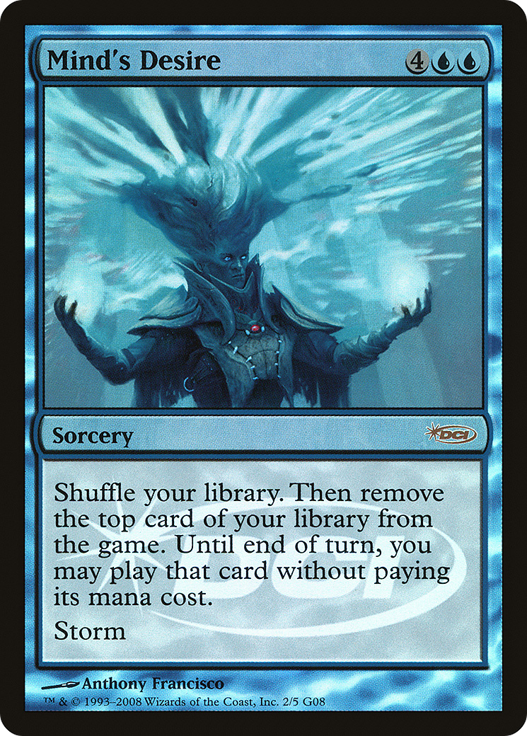 Image of Mind's Desire (JDG-002) - Judge Gift Cards 2008 Foil