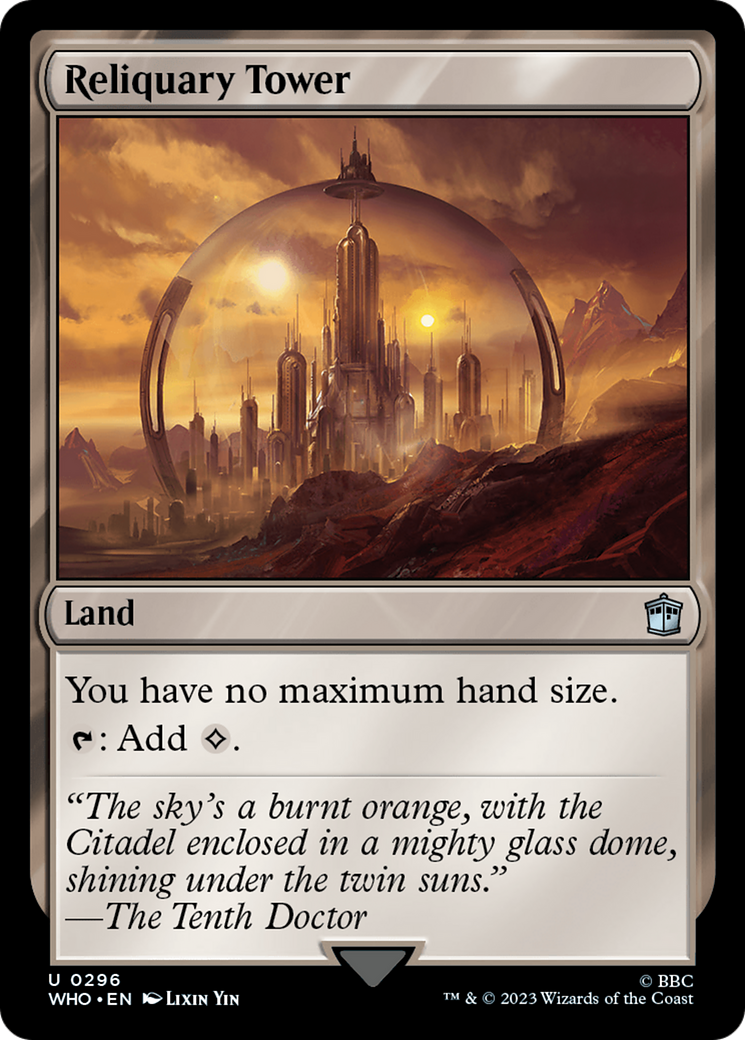 Image of Reliquary Tower (WHO-296) - Doctor Who