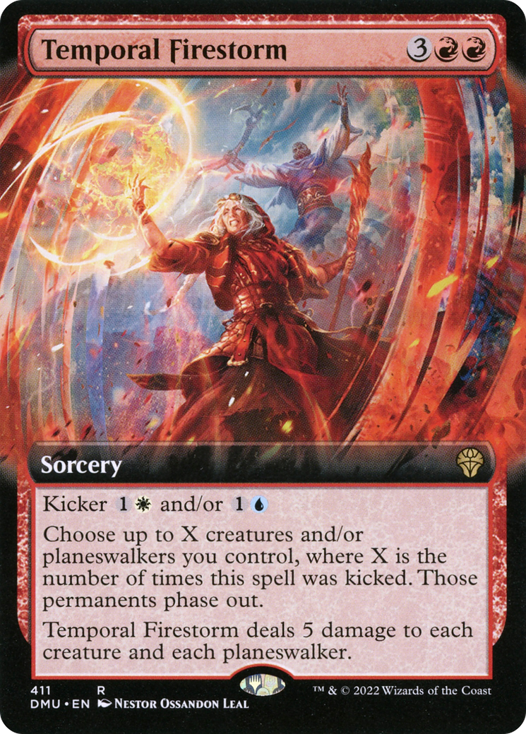 Image of Temporal Firestorm (Extended Art) (DMU-411) - Dominaria United: (Extended Art) Foil