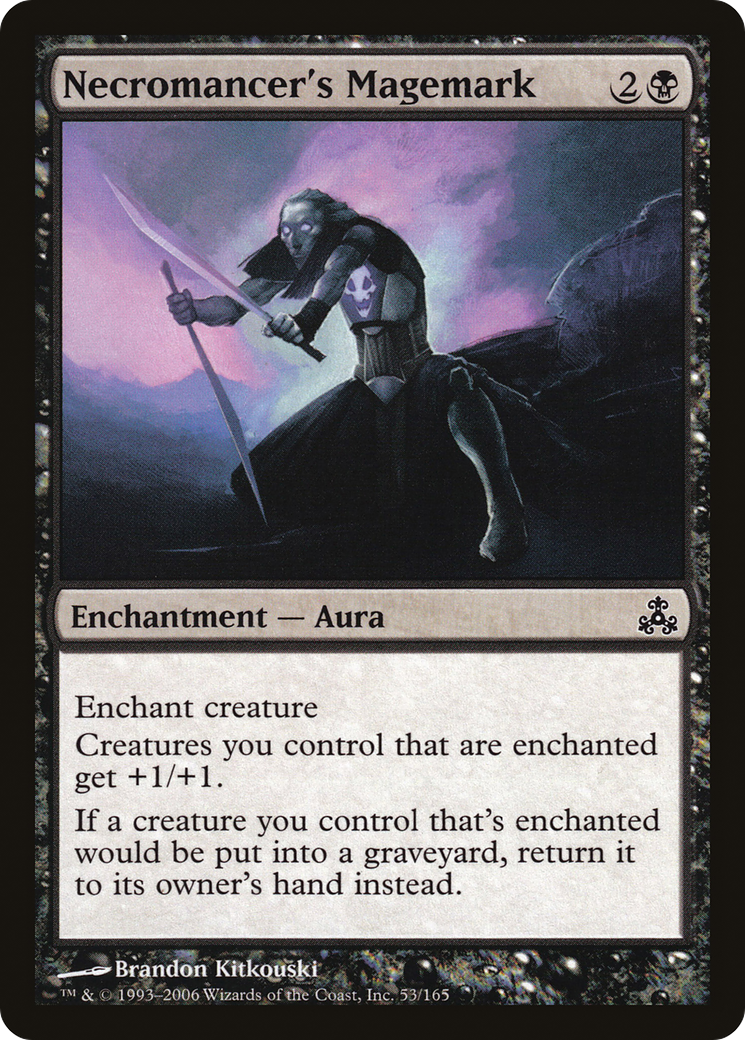 Image of Necromancer's Magemark (GPT-053) - Guildpact