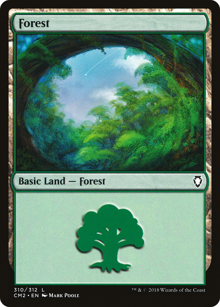 Image of Forest (310) (CM2-310) - Commander Anthology Volume II