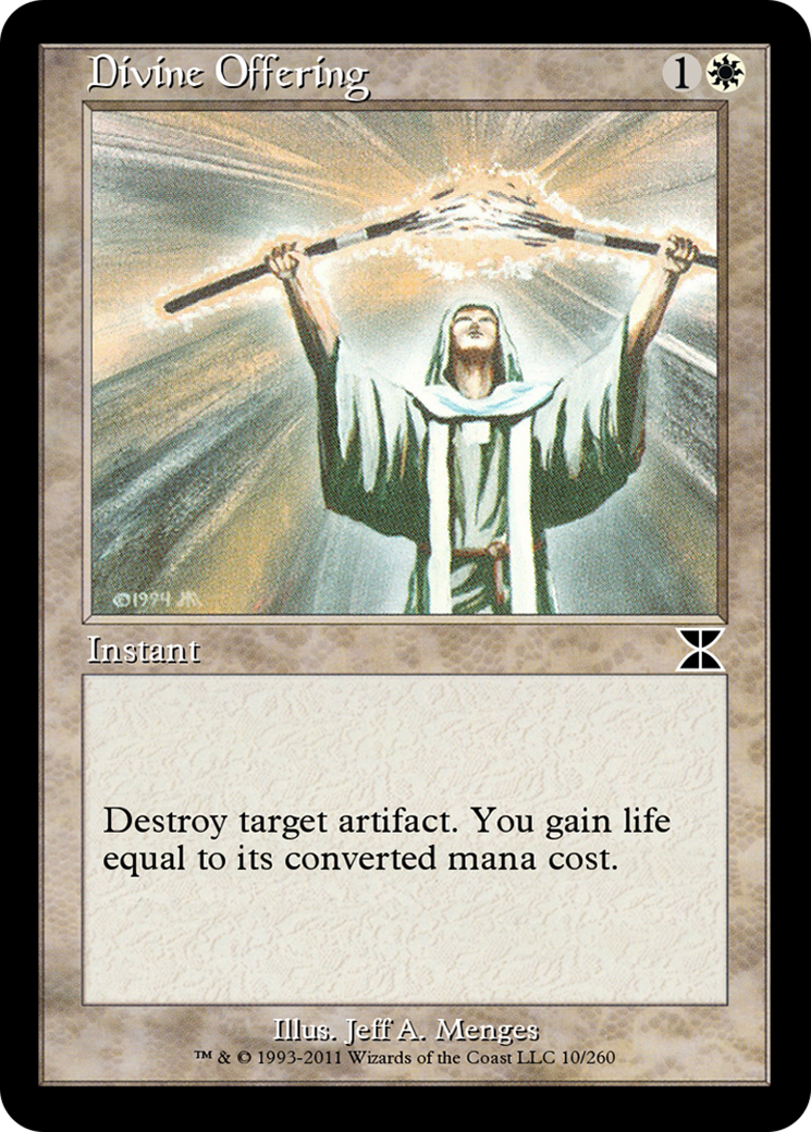Image of Divine Offering (ME4-010) - Masters Edition IV Foil