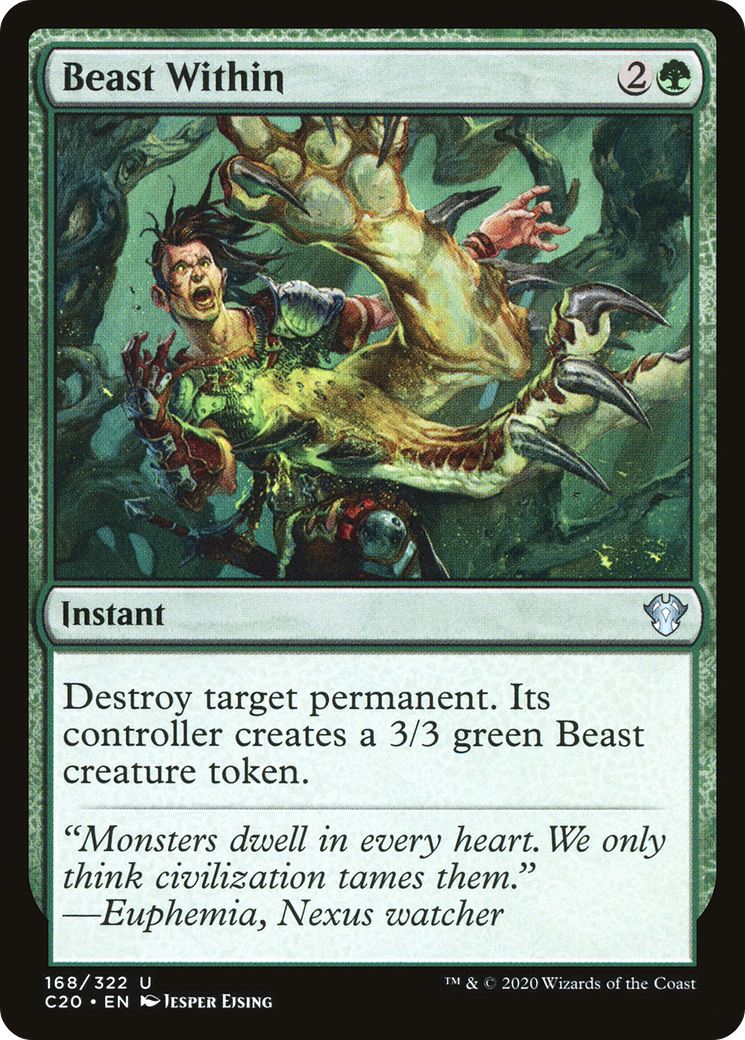 Image of Beast Within (C20-168) - Commander 2020