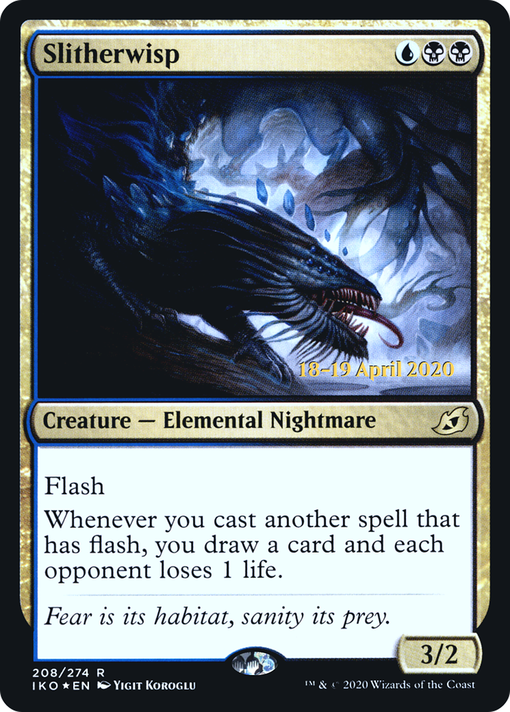 Image of Slitherwisp (PRE-208) - Ikoria: Lair of Behemoths Promos Foil