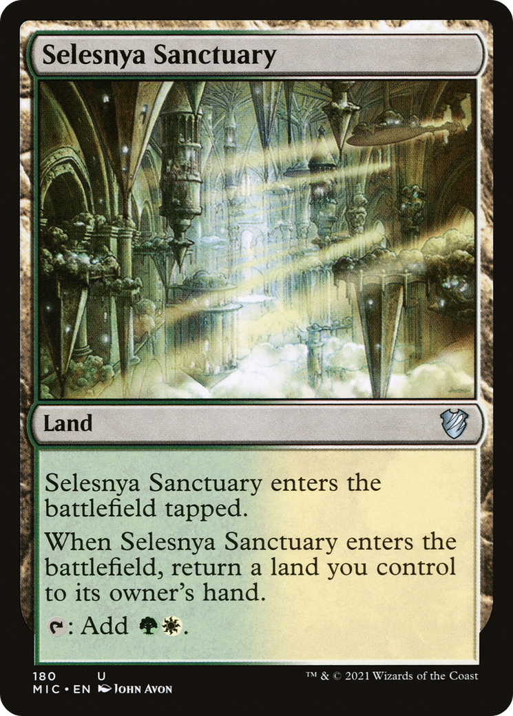 Image of Selesnya Sanctuary (MIC-180) - Midnight Hunt Commander