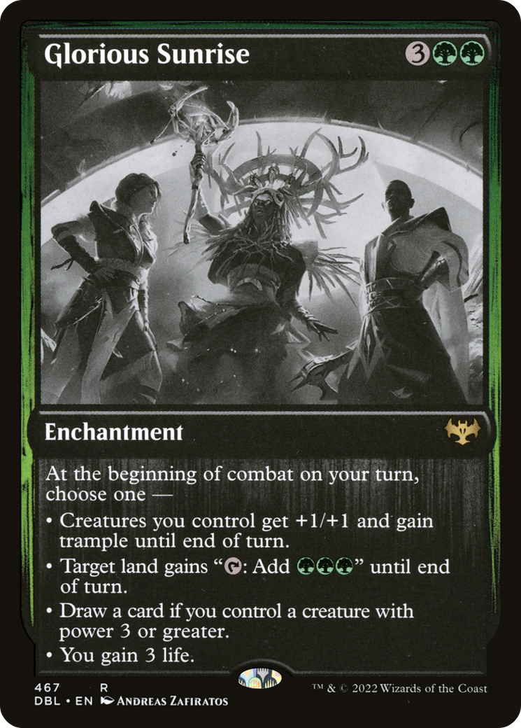 Image of Glorious Sunrise (DBL-467) - Innistrad: Double Feature Foil