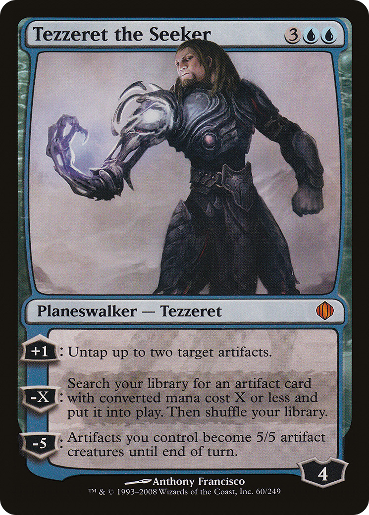 Image of Tezzeret the Seeker (ALA-060) - Shards of Alara