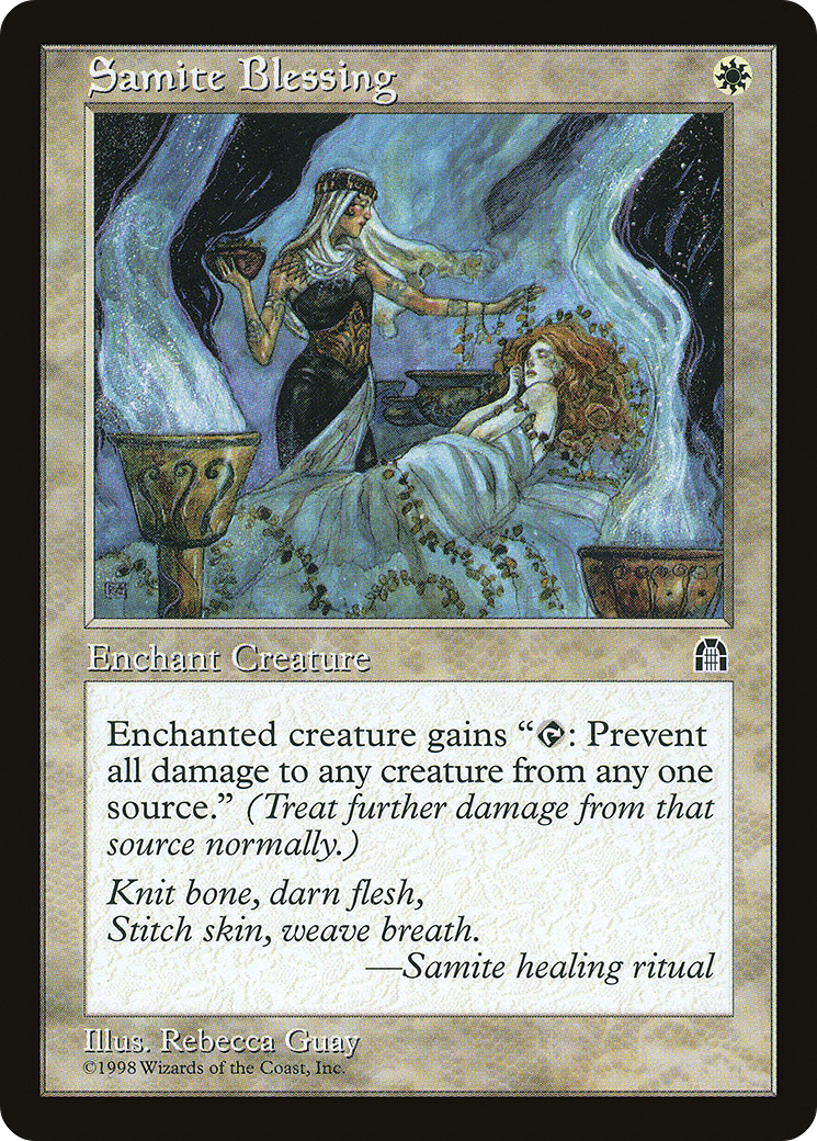 Image of Samite Blessing (STH-) - Stronghold