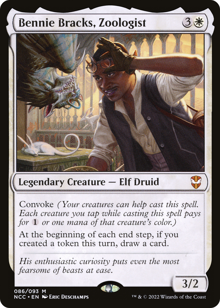 Image of Bennie Bracks, Zoologist (NCC-086) - New Capenna Commander Foil