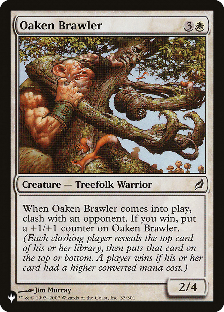 Image of Oaken Brawler (LIST-LRW-33) - The List