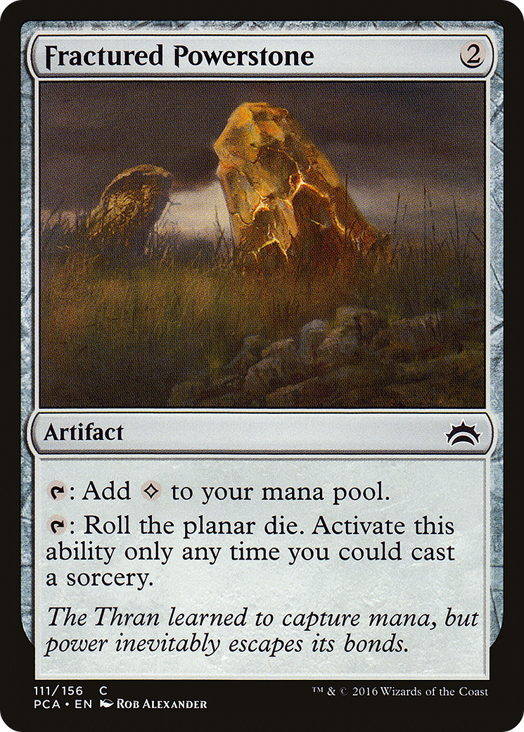 Image of Fractured Powerstone (PCA-111) - Planechase Anthology