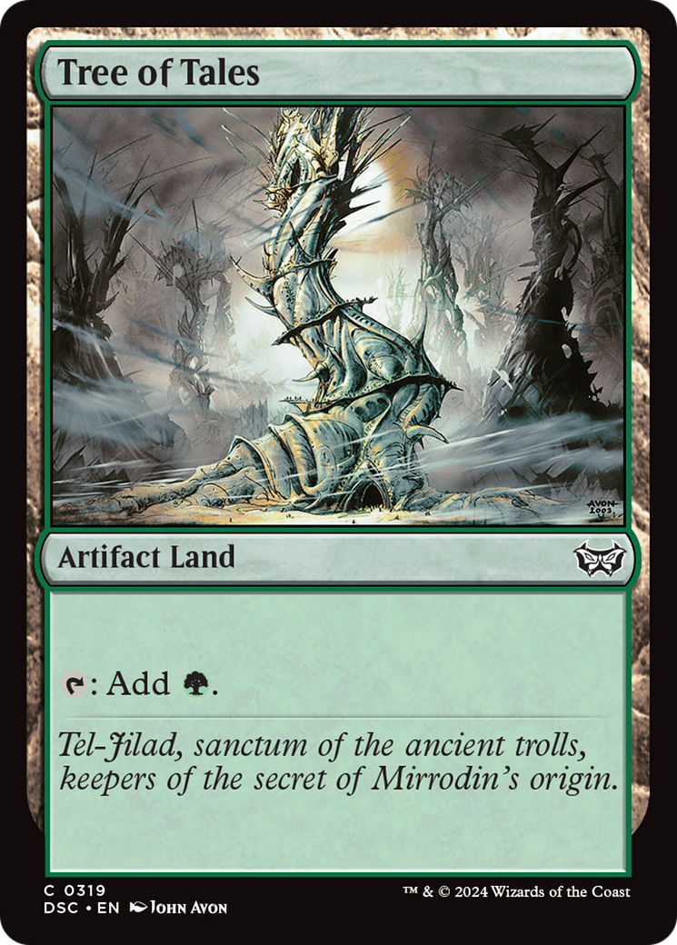 Image of Tree of Tales (DSC-319) - Duskmourn: House of Horror Commander