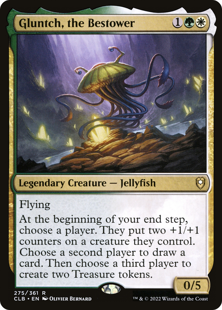 Image of Gluntch, the Bestower (CLB-275) - Commander Legends: Battle for Baldur's Gate