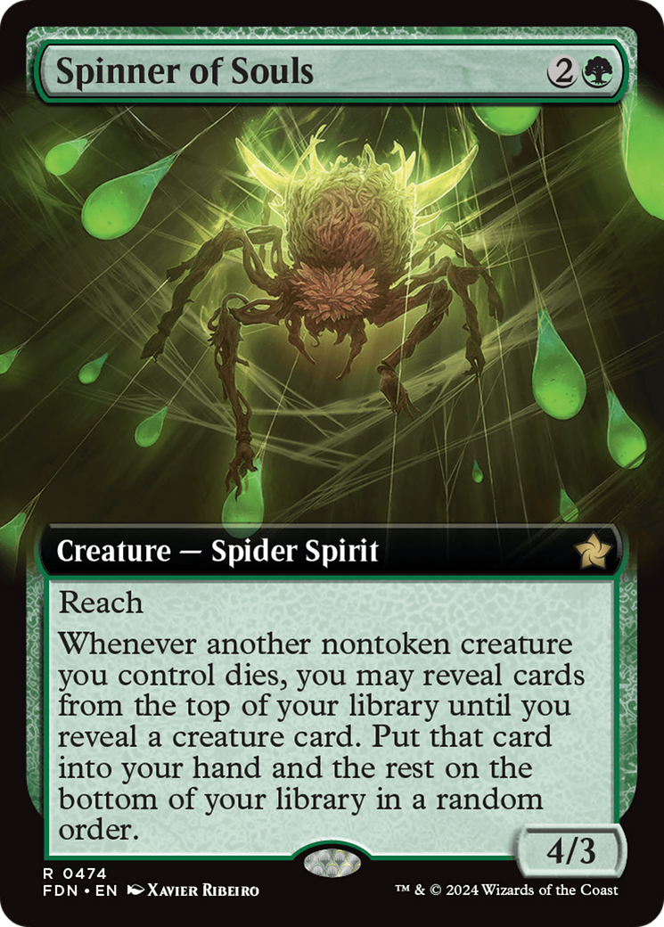 Image of Spinner of Souls (Extended Art) (FDN-474) - Foundations: (Extended Art)