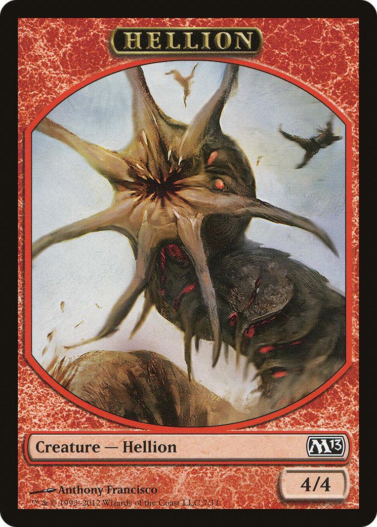 Image of Hellion Token (M13-007) - Magic 2013 Tokens