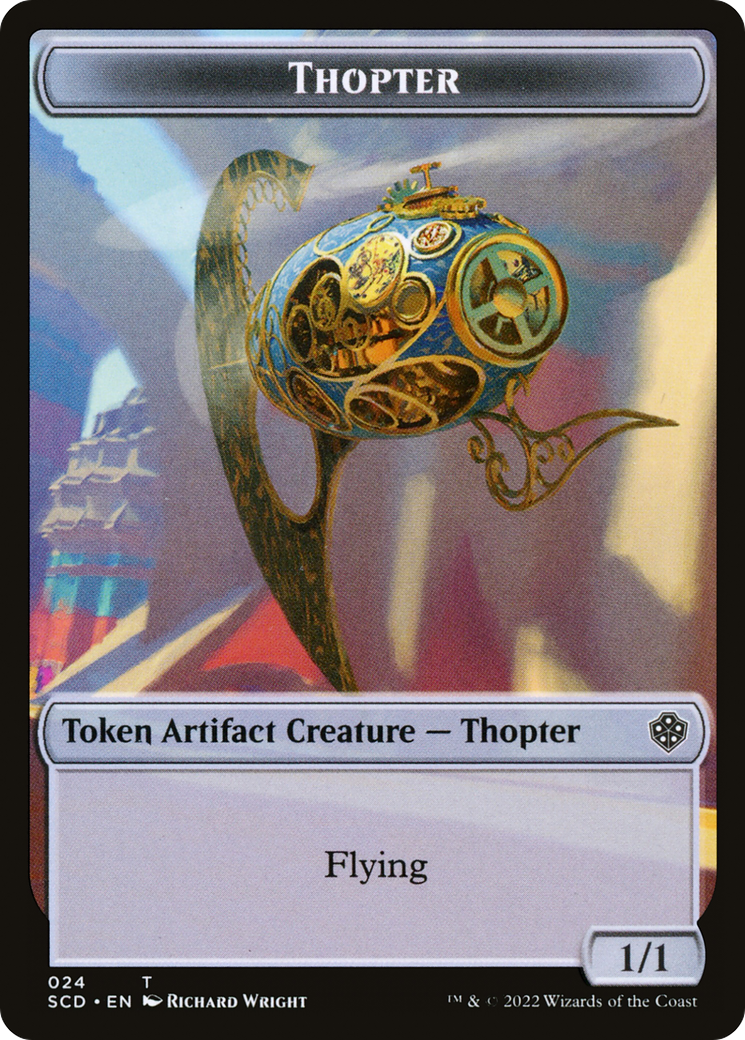 Image of Thopter (TSCD-024) - Starter Commander Deck Tokens Foil