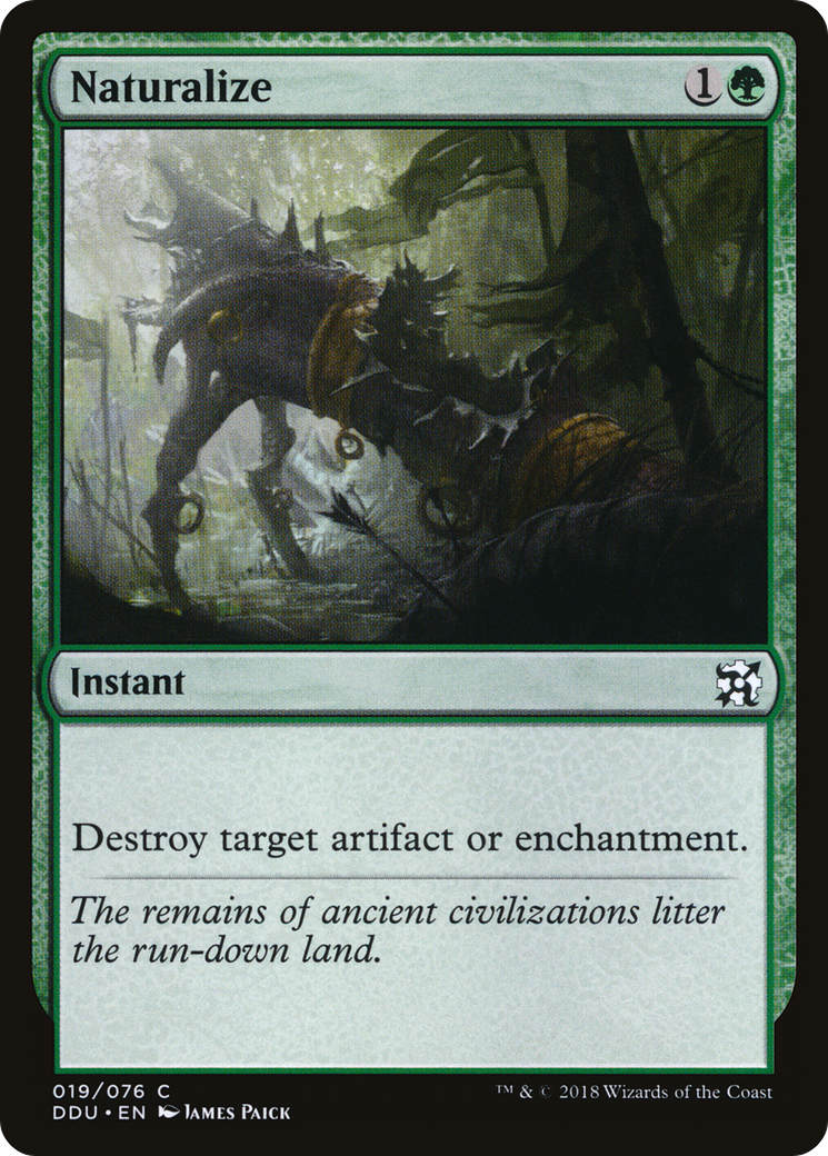 Image of Naturalize (DDU-019) - Duel Decks: Elves vs. Inventors