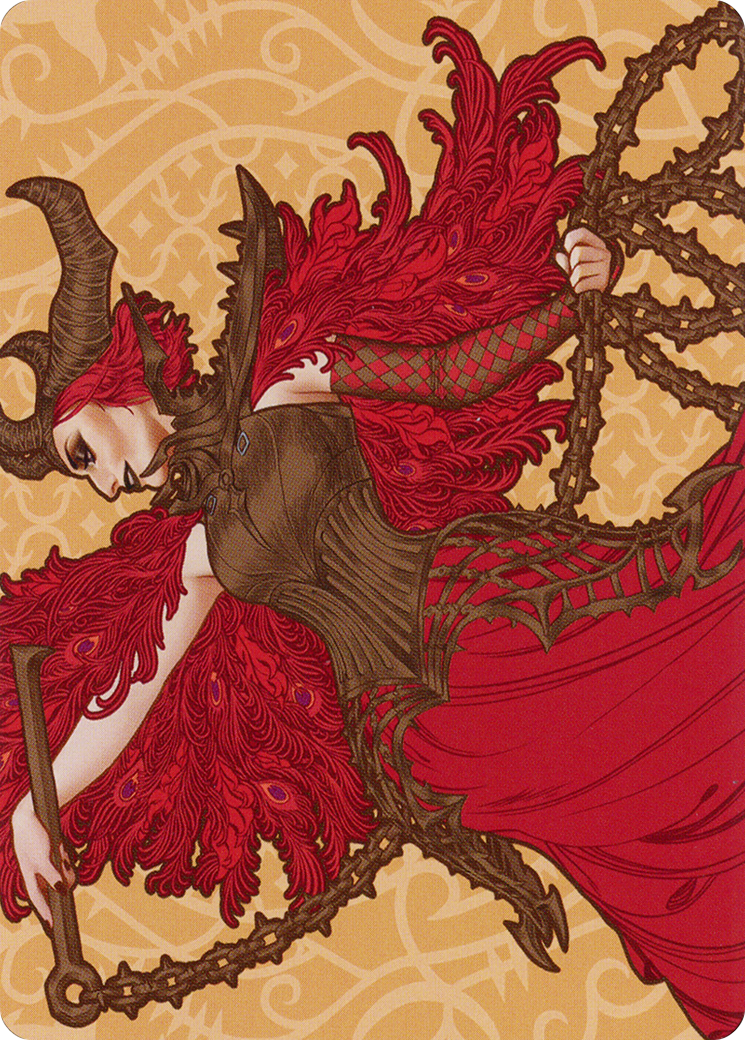 Image of Judith, the Scourge Diva // Judith, the Scourge Diva (AMOM-080) - March of the Machine Art Series (Borderless) Foil