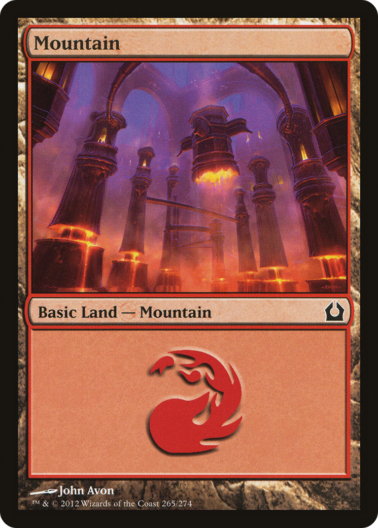 Image of Mountain (265) (RTR-265) - Return to Ravnica