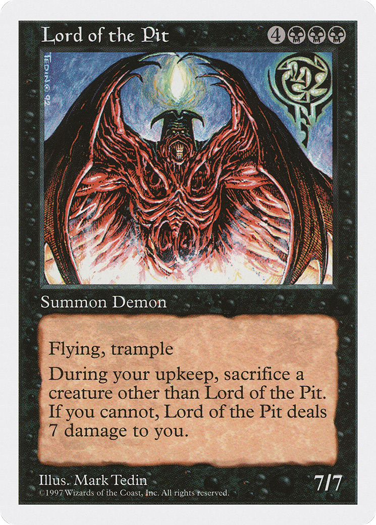 Image of Lord of the Pit (5ED-) - Fifth Edition