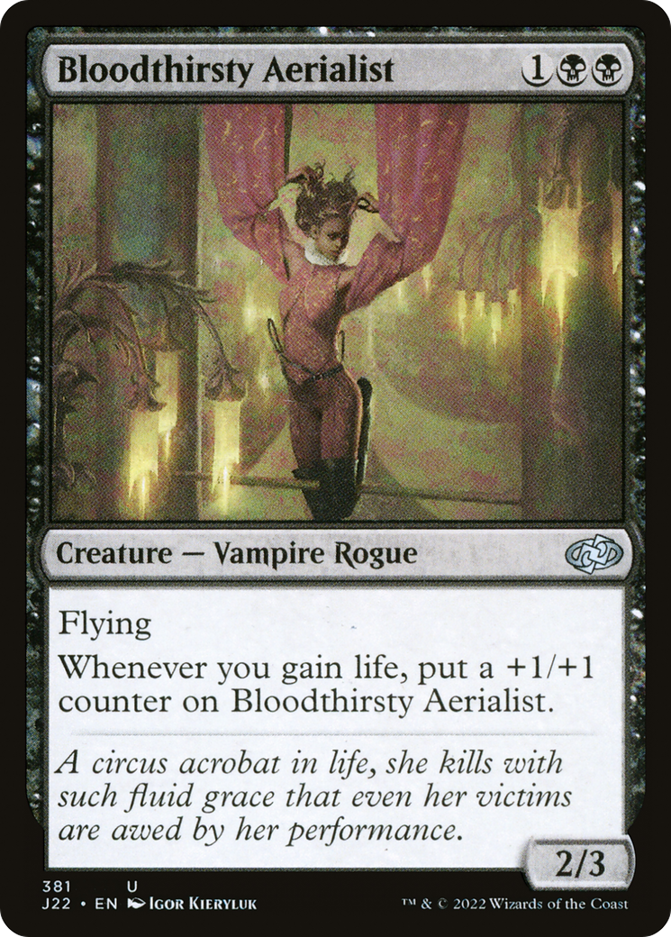 Image of Bloodthirsty Aerialist (J22-381) - Jumpstart 2022
