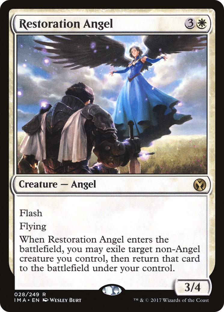Image of Restoration Angel (IMA-028) - Iconic Masters Foil