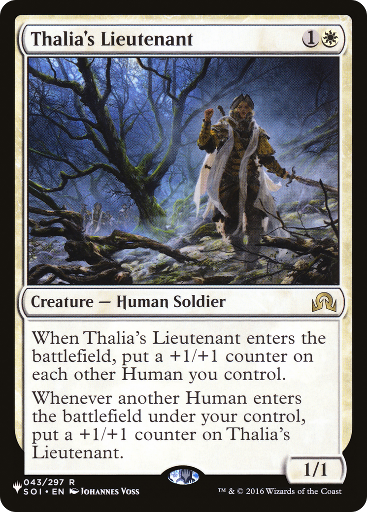 Image of Thalia's Lieutenant (LIST-043/297) - The List