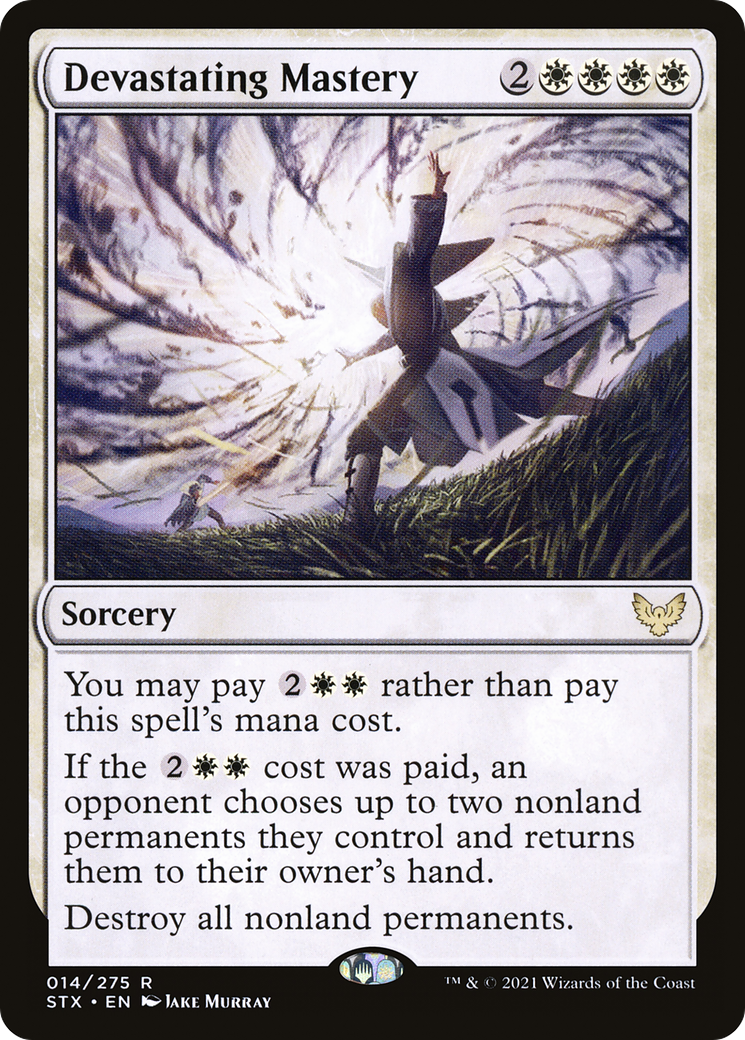Image of Devastating Mastery (STX-014) - Strixhaven: School of Mages