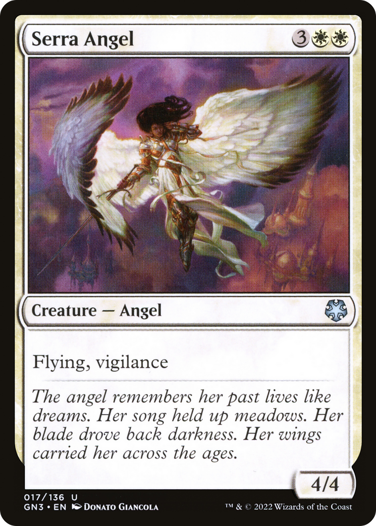 Image of Serra Angel (GN3-017) - Game Night: Free-for-All