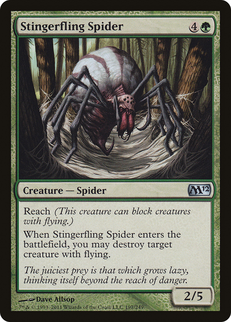 Image of Stingerfling Spider (M12-197) - Magic 2012