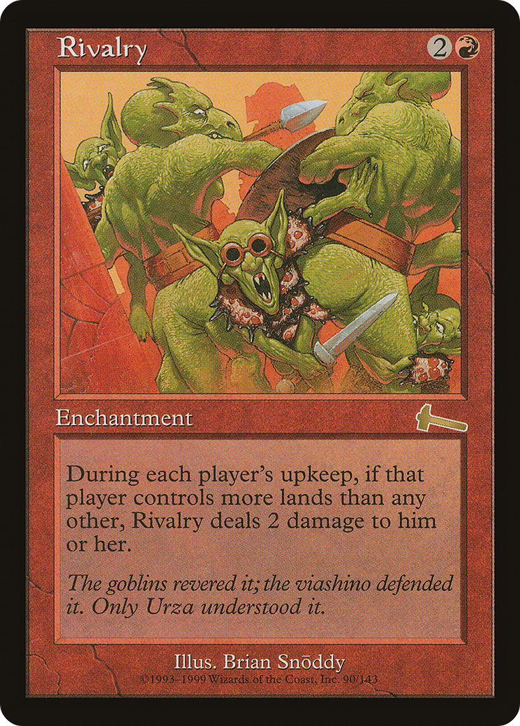 Image of Rivalry (ULG-090) - Urza's Legacy Foil