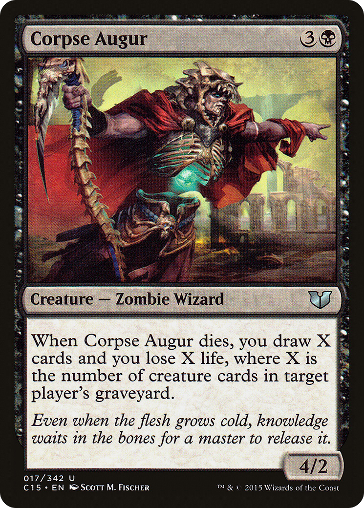 Image of Corpse Augur (C15-017) - Commander 2015