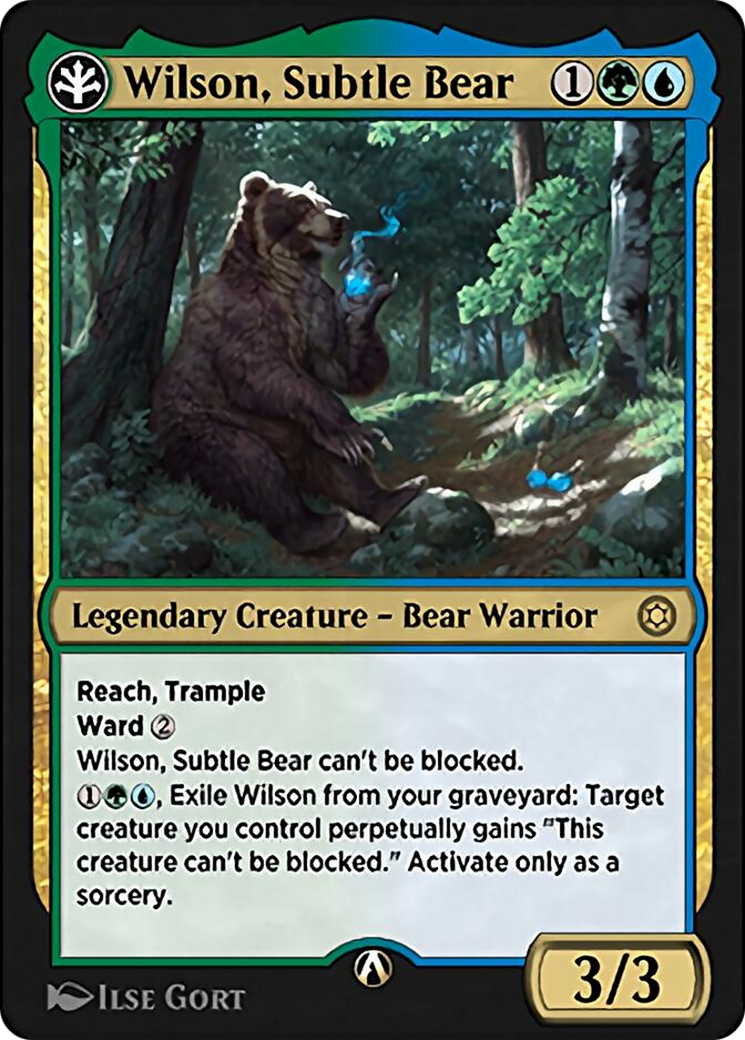 Image of Wilson, Subtle Bear (HBG-19U) - Alchemy Horizons: Baldur's Gate